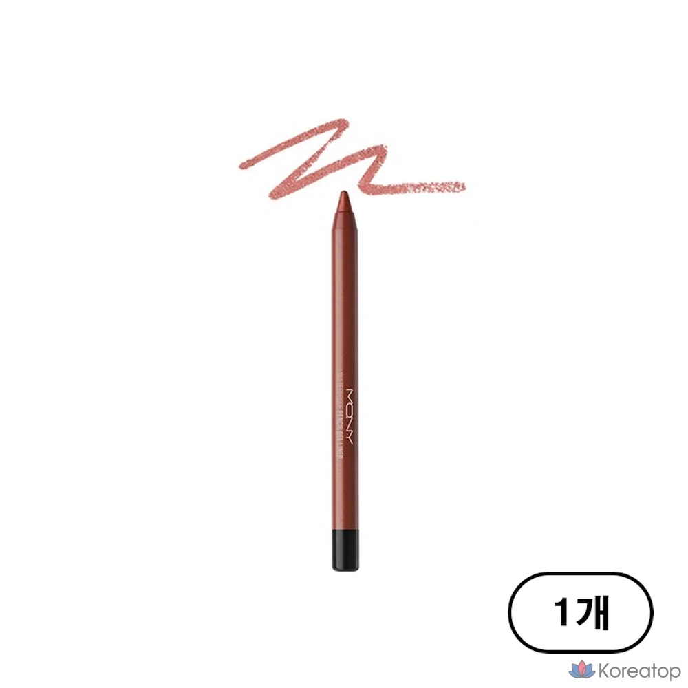 Водостойкий гелевый карандаш для глаз McQueen New York, 1,7 г, № 9 Romantic Goddess, 1 шт.