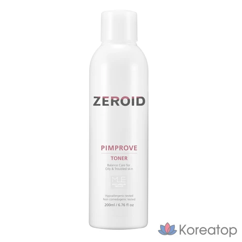 ZEROID крем, лосьон, солнцезащитный крем или очищающее средство, тоник Pimprov, 1 шт., 200 мл., фото 2