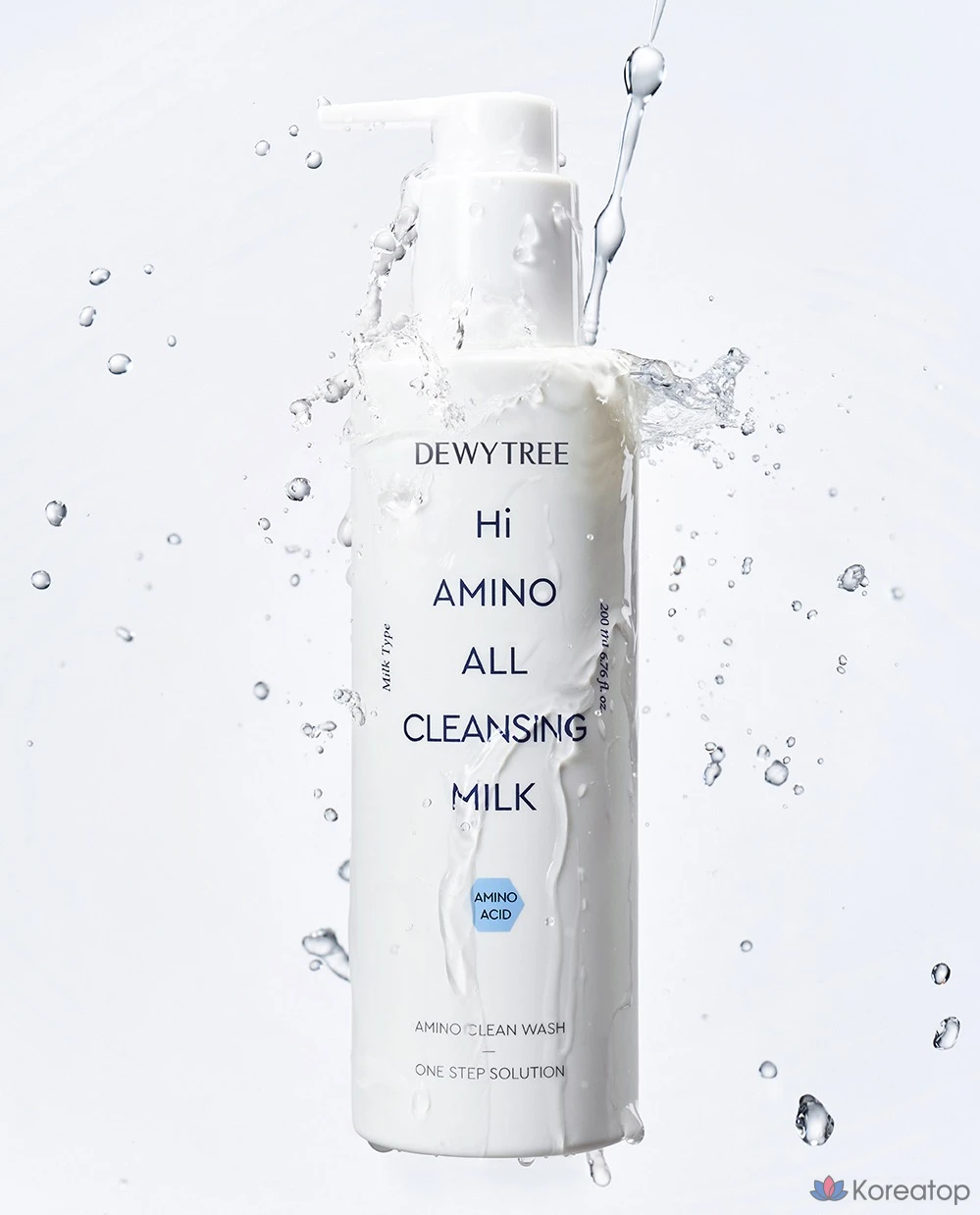 Очищающее молочко Dewytree High Amino All, 400 мл, 1 шт.