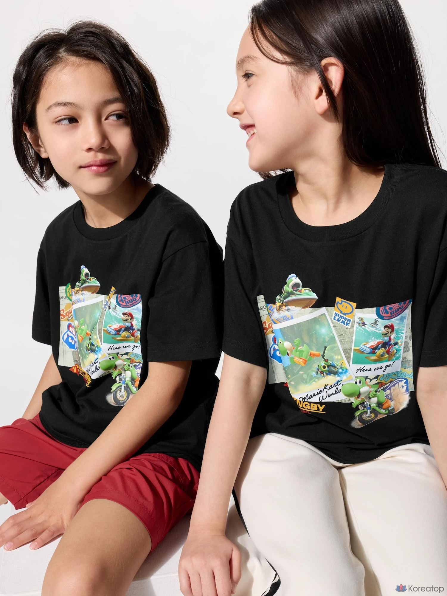 Футболка детская Uniqlo Mario Kart World UT Graphic T