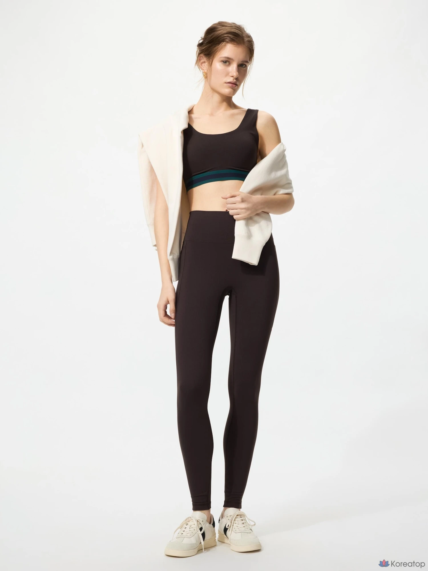 Леггинсы Uniqlo Ultra Stretch Active Leggings, длина 64-67 см, длинные