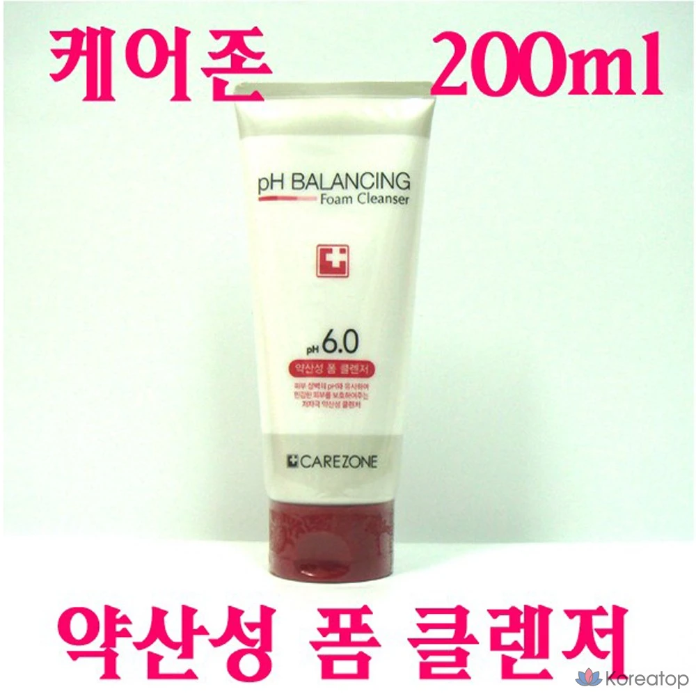 Пенка для умывания Carezone с мягкой кислотой, 200 мл / 1 шт.