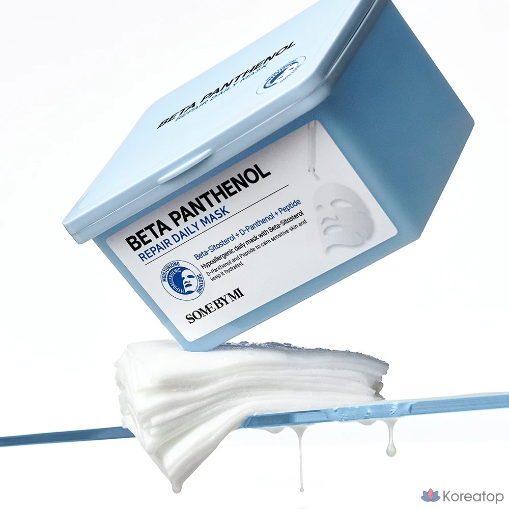 Маска для ежедневного ухода Some By Mi Beta Panthenol Repair Daily Mask, 1 шт., 30 штук