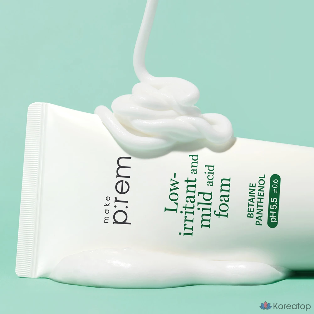 Очищающая пенка для лица MAKE P:REM Safe Me Relief Moisture Cleansing Foam, 170 мл, 1 комплект, 190 мл