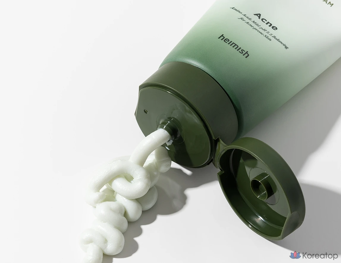 Очищающая пенка для лица Heimish Matcha Biome Amino от акне, 150 г, 1 шт.