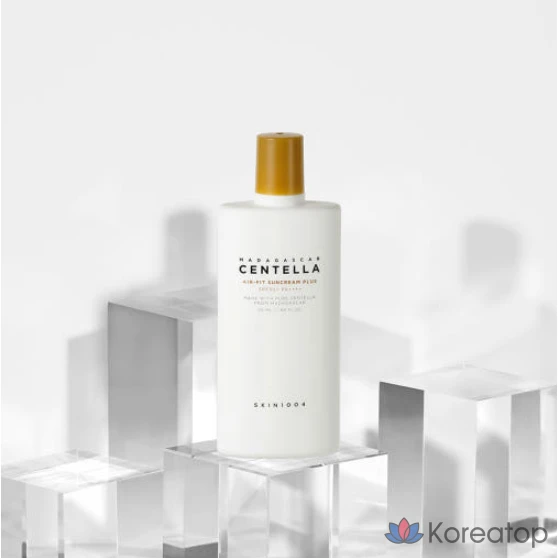 Skin1004 Centella Airfit Sunscreen Plus SPF50+ PA++++, Минеральный солнцезащитный крем, Успокаивающий, 50 мл, 1 шт., фото 5
