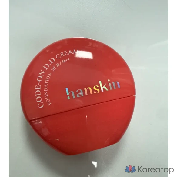 Тональный крем Hanskin Code On Didi Cream Foundation, 35 мл, 1 шт., оттенок 32NW Deep Beige.