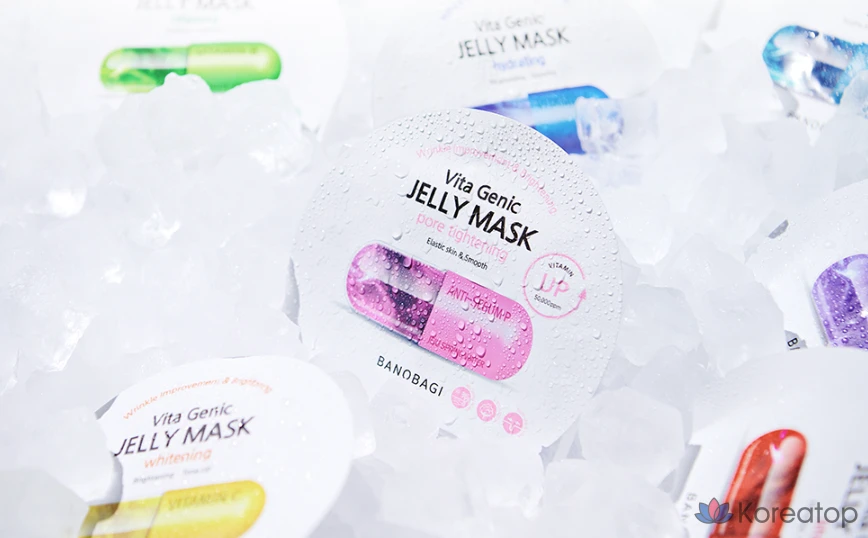 Тканевая маска для лица Banobagi Vita Genic Jelly Mask Lifting, 30 шт., фото 4