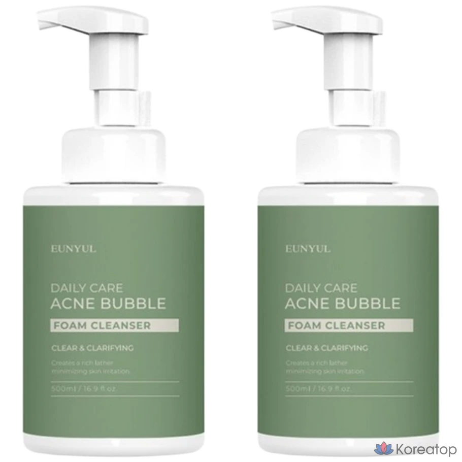 Eunyul Daily Care Acne Bubble Foam Cleanser, 1 л, 1 шт.