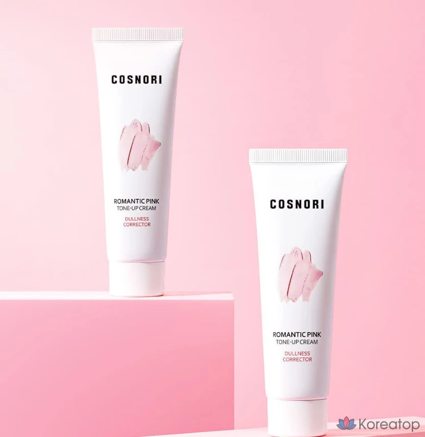 Крем-лосьон для лица Cosnori Color Tone-Up Cream, оттенок 01 Romantic Pink, 1 шт., 50 мл