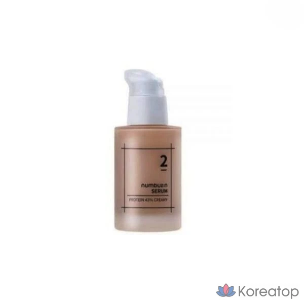 Сыворотка-крем Numbersin № 2 с 43% протеина, 1 шт.