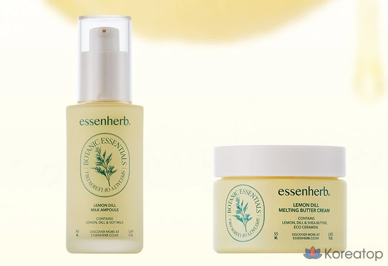 Крем-масло EssenHerb с лимоном и укропом, 55 мл, 1 упаковка