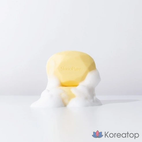 Очищающее и увлажняющее дерма-мыло SkinoPure Sulfur для чувствительной кожи