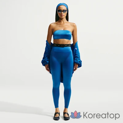 Леггинсы женские Nike Satin Shine High-Waist Bonded 26 Inch
