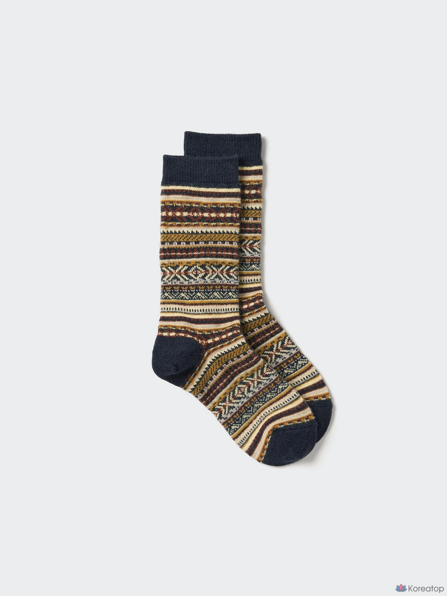 Носки Uniqlo Heattech Fair Isle