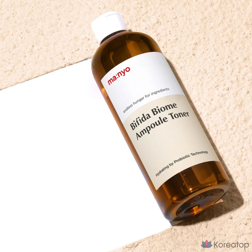 Тонер Manyo Bifida Biome Ampoule Toner, 400 мл, 1 шт., фото 5