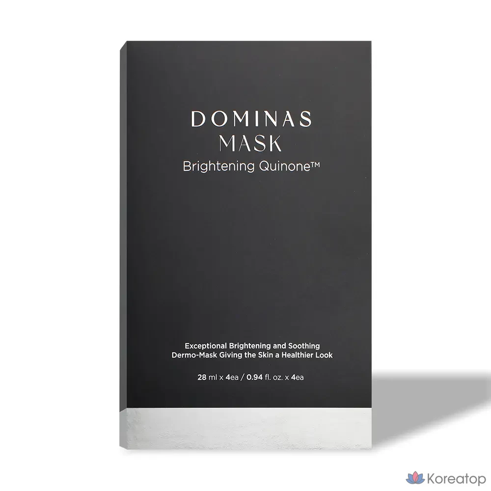 Тканевая маска для лица Dominas Season 5 Brightening Mask, 28 мл, 3 шт.