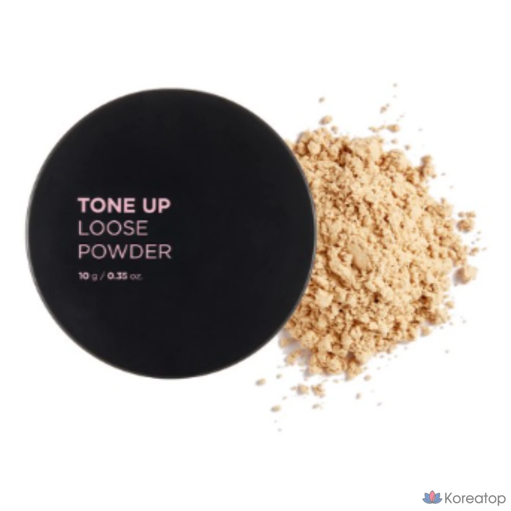 Рассыпчатая пудра FMGT Tone-Up, 10 г, 201V Абрикосово-бежевый, 1 шт.