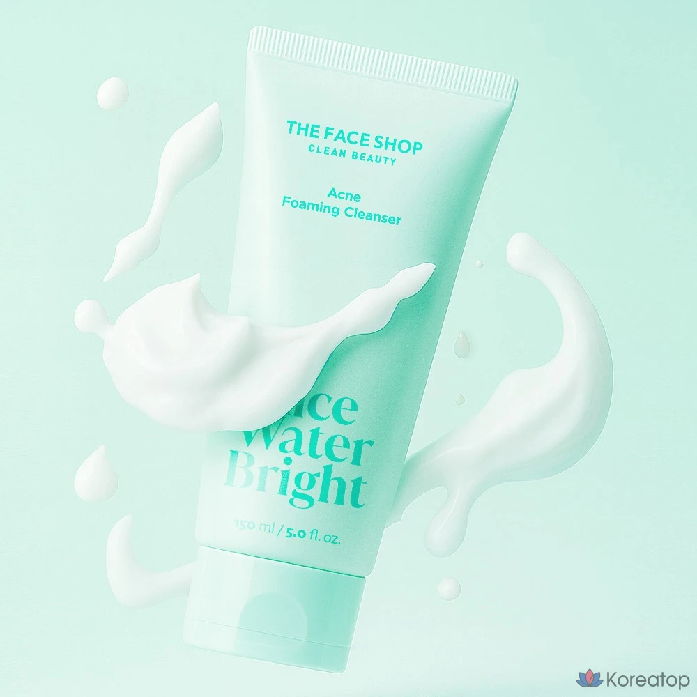 Очищающая пенка для лица The Face Shop Migamsu Bright Acne Cleansing Foam, 1 шт., 150 мл