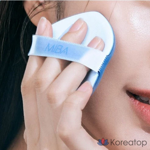 Тон-ап эссенция с кальцием и каламином Miba Ion Calcium Calamine Royal Sun Cushion SPF50+ PA++++