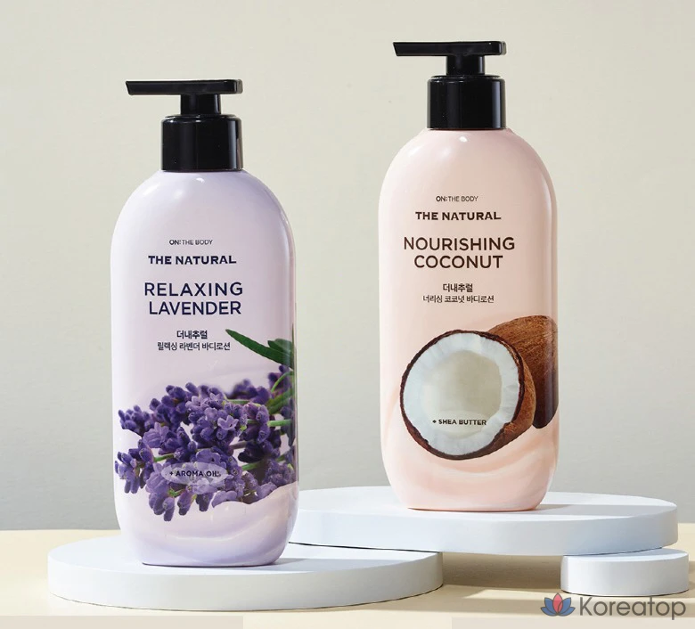 Натуральный расслабляющий лосьон для тела с лавандой, 400 мл, 1 шт.