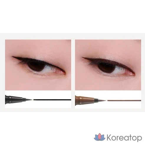 Водостойкая подводка-кисть Innisfree Powerproof Brush Liner коричневая