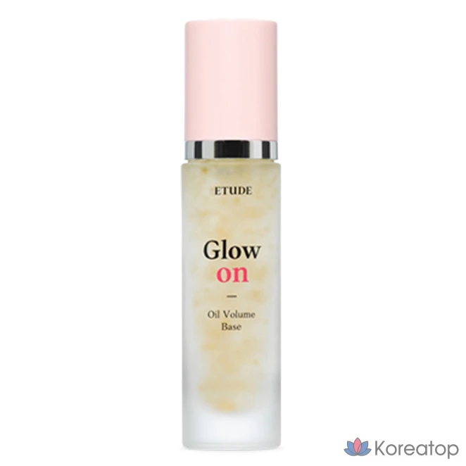 База под макияж Etude House Glow On Base 30 мл, № 02, масляная, 1 шт.