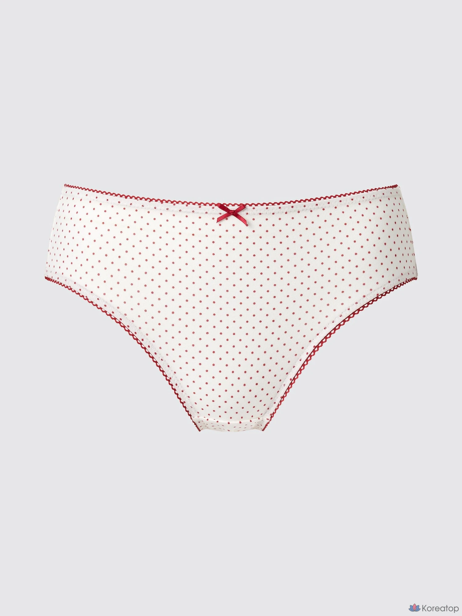 Шорты Uniqlo Cotton Jersey Shorts (Mid Waist), в горошек