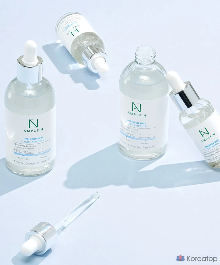 Ампула AMPLE:N Hyaluronic Shot Light, 100 мл, 1 шт., фото 8