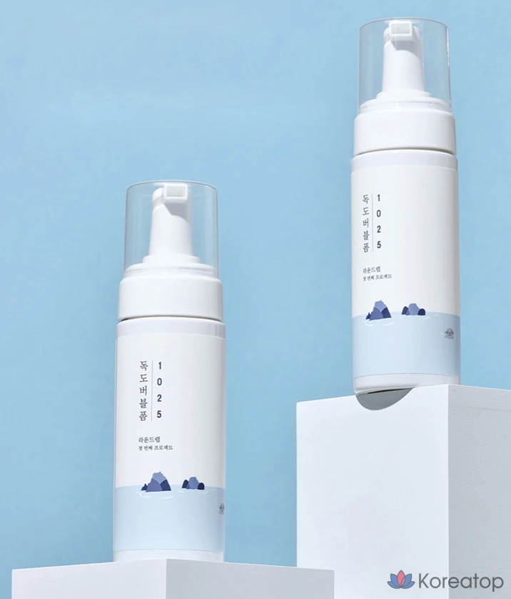 Очищающая пенка Round Lab 1025 Dokdo Bubble Cleansing Foam, 150 мл, 1 шт.