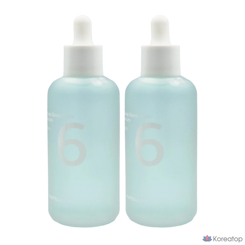 Увлажняющая маска-сыворотка Moisture Glow Numbers 6 Deep Sleep Mask Pack Serum, 80 мл, 2 шт., фото 4