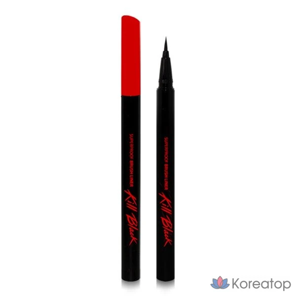 Clio Super-proof Brush Liner, 1 шт. (тип ручки-щетки)