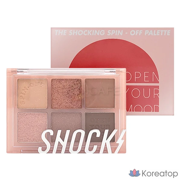 Палетка теней для век Tony Moly The Shocking Spin-Off Eye Palette 4,8 г, оттенок 02 Loverose, 1 шт.