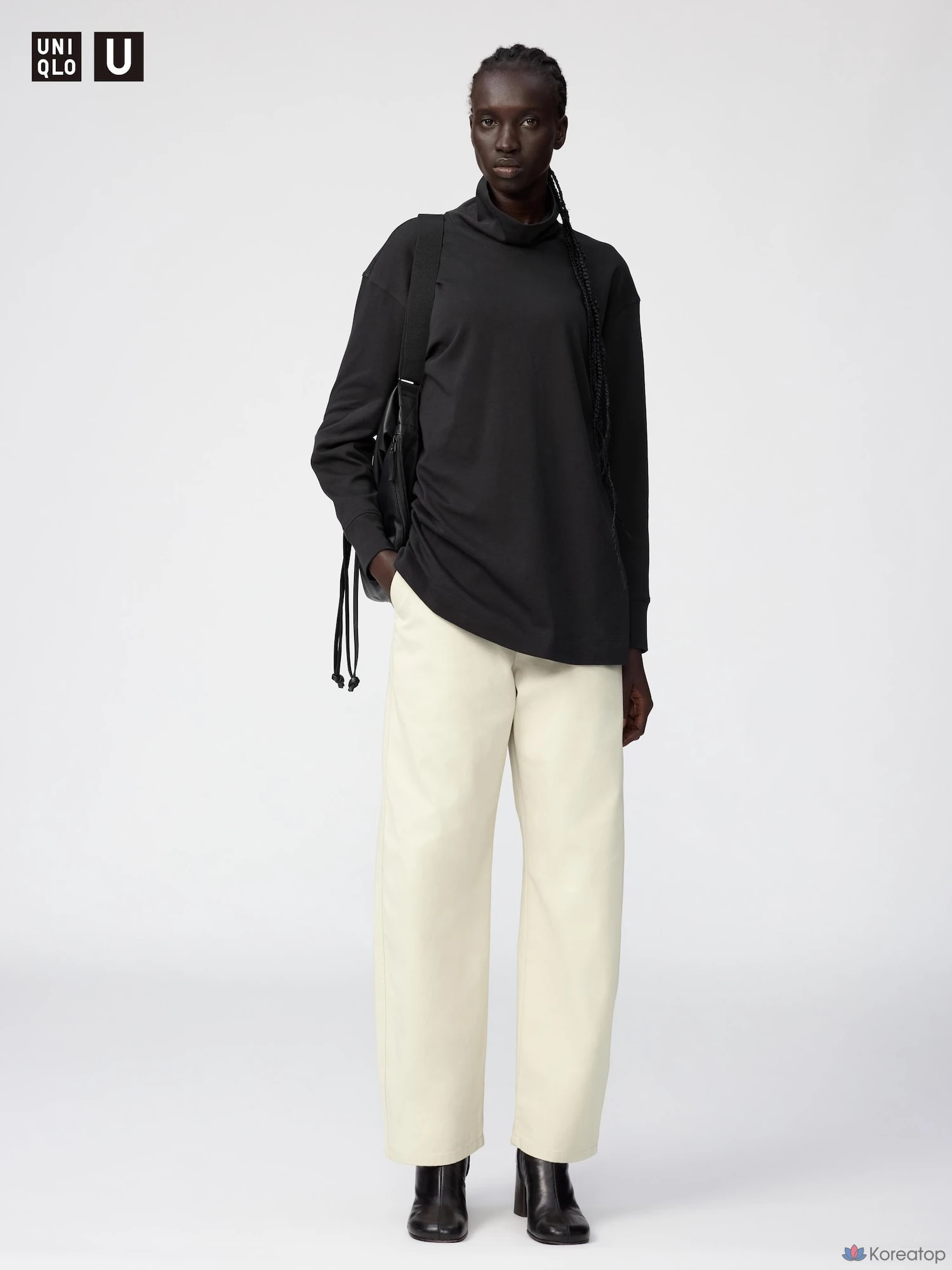 Брюки Uniqlo Chino Wide Pants