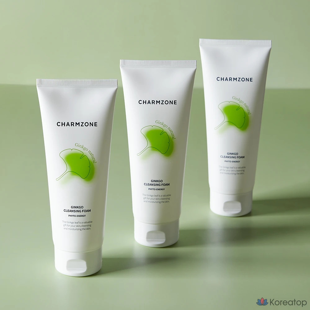 Пенка для умывания Charmzone Ginkgo Natural, 1 шт., 200 мл, фото 7