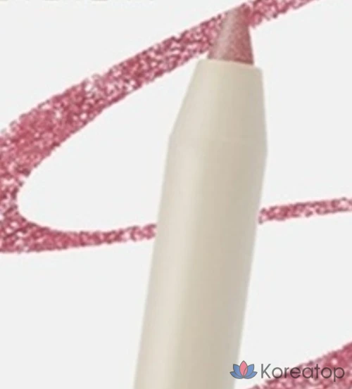 Гелевый карандаш для глаз Heart Percent Dot On Mood Gel Eyeliner Pencil, оттенок 18 Sparkle Cherry, 1 шт., фото 2