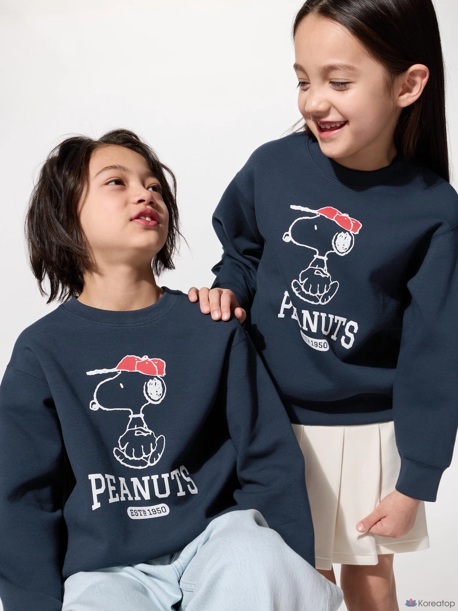 Свитшот детский Uniqlo Peanuts Dry Sweatshirt D