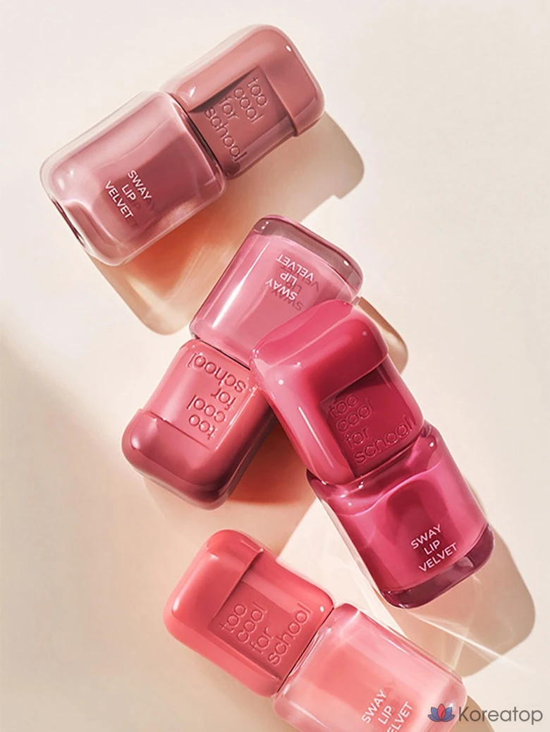 Тинт для губ Too Cool For School Sway Lip Velvet, оттенок 12 Berry Apricot, 1 шт., фото 2