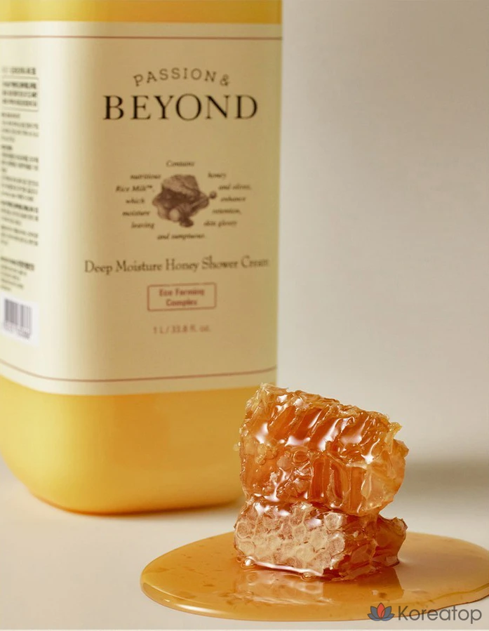 Увлажняющий медовый крем для душа BEYOND Deep Moisture, 1 л, 1 шт.