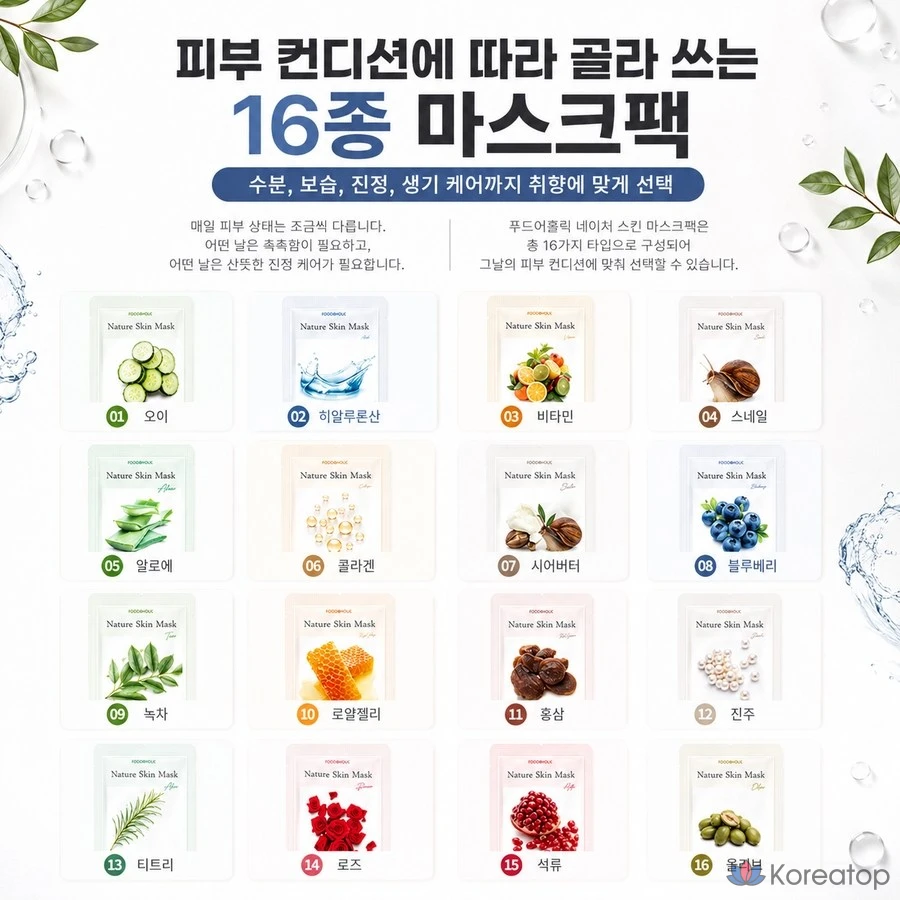 Тканевая маска для лица FoodaHolic Moisture Soothing Mask, 10 шт., фото 8