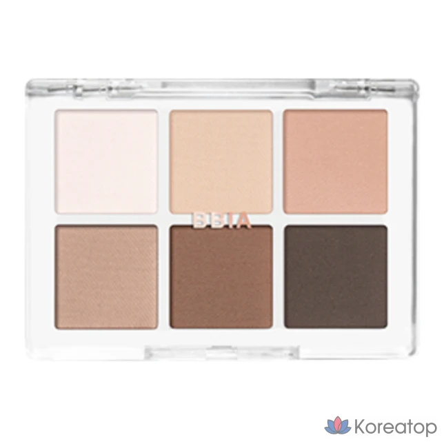 Палитра для макияжа Pia Ready to Wear Eye Palette, 5 г, № 10 Custom Coffee, 1 шт
