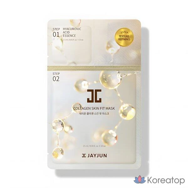 JAYJUN Collagen Skin Fit Mask 2STEP 10 Sheets