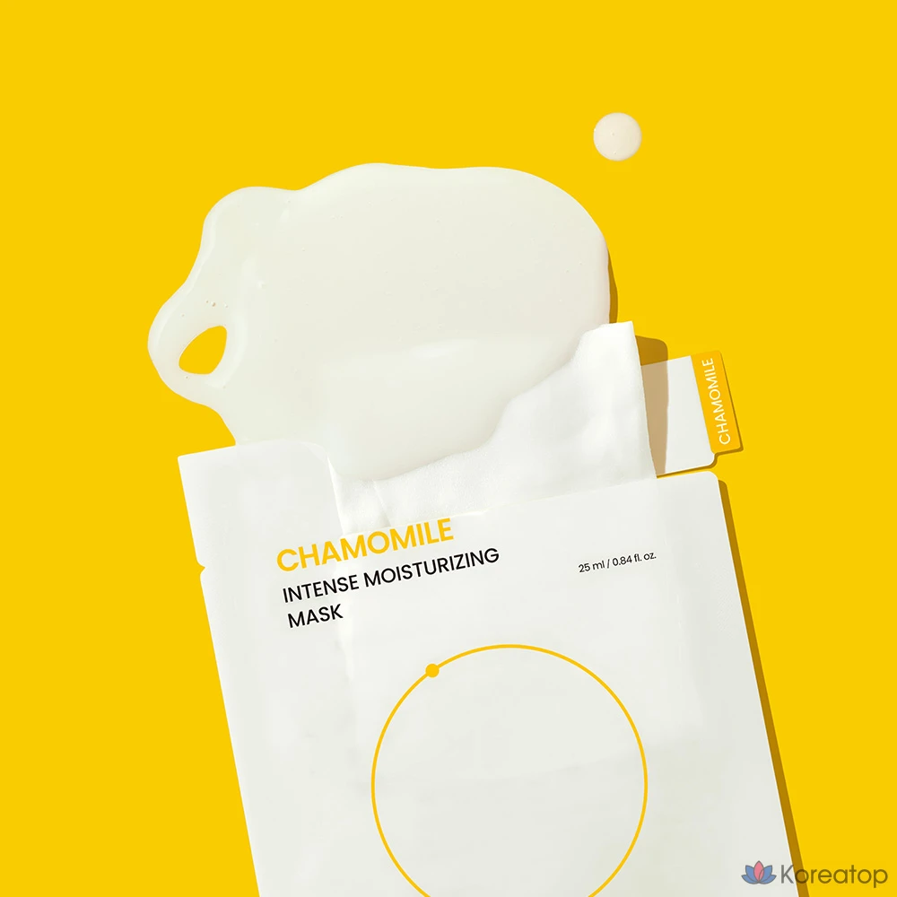 Тканевая маска для лица Beplain Chamomile Intense Moisture Mask, 125 мл, 10 шт., фото 8