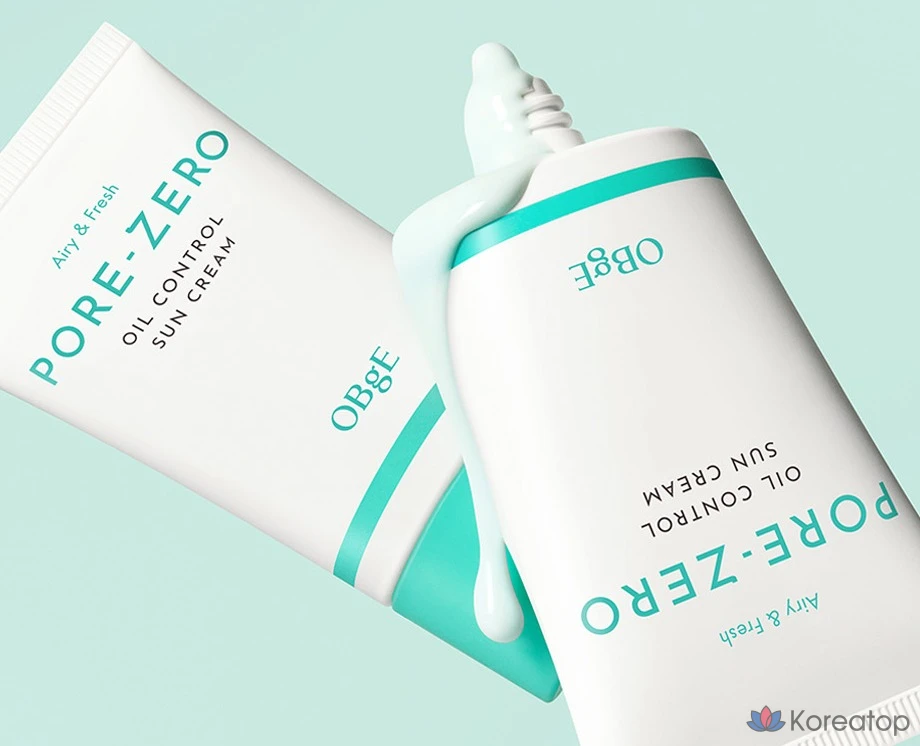 Солнцезащитный крем OBge Pore Zero Oil Control SPF50+ PA++++, 50 мл, 1 шт.