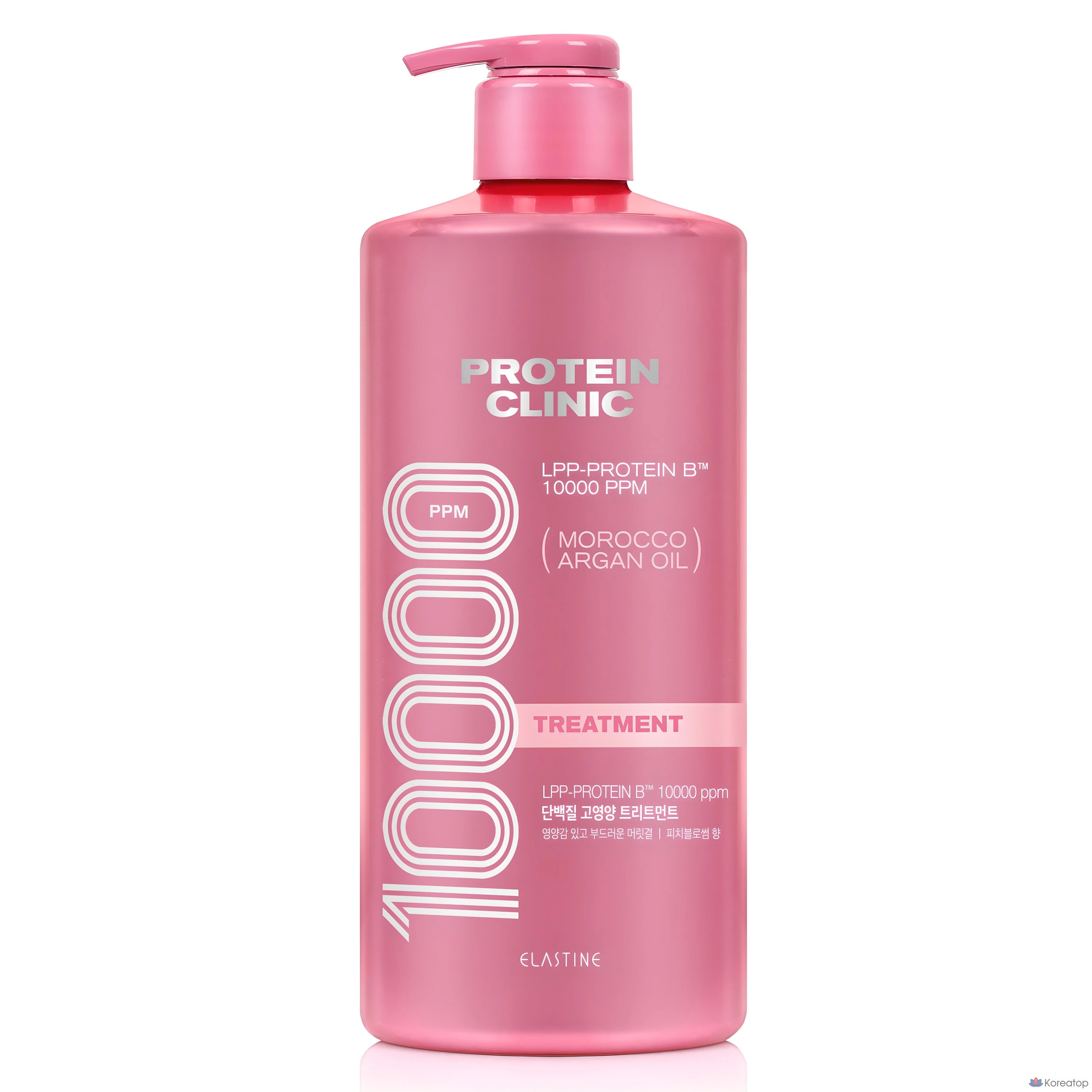 Эластиновый протеиновый комплекс Elastine Clinic 10000 с высоким содержанием белка, аромат персикового цветка, 1 л, 1 шт.