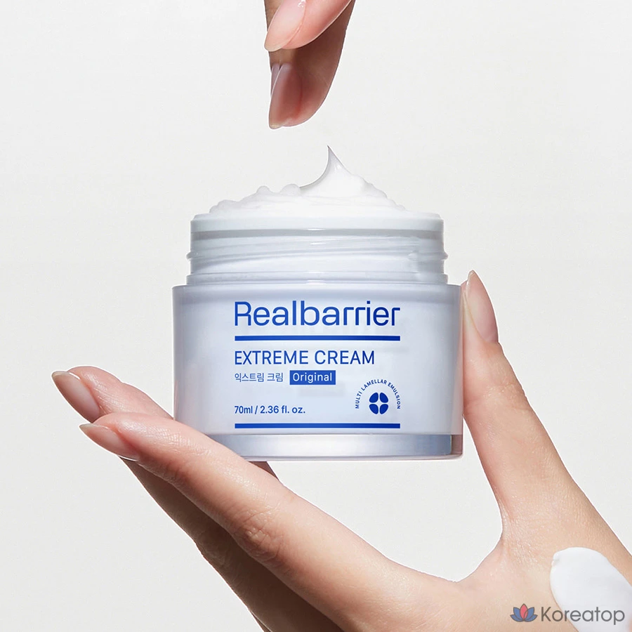 Набор для планирования макияжа Real Barrier Extreme Cream, 50 мл + 30 мл, 1 шт., 80 мл