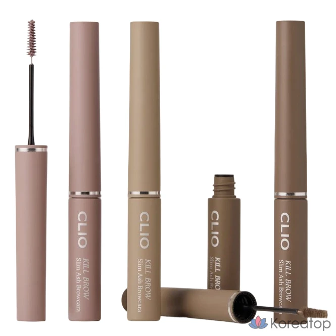 Тушь для бровей Clio Kill Brow Slim Ash, 01 Ash Pink, 1 шт.