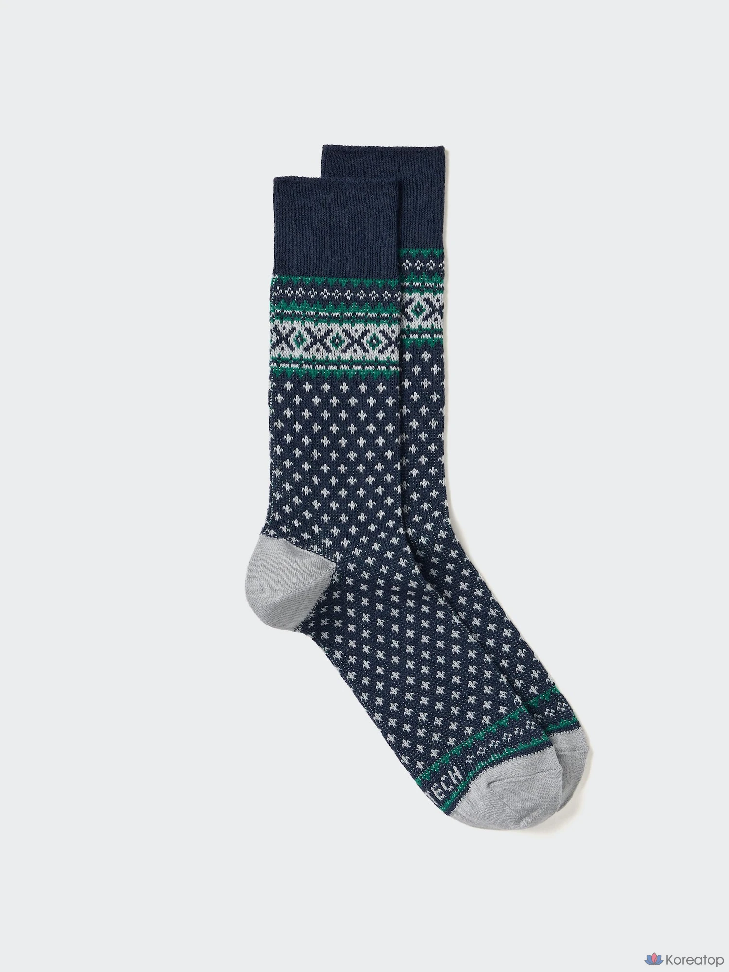 Носки Uniqlo HEATTECH Socks Fair Isle A