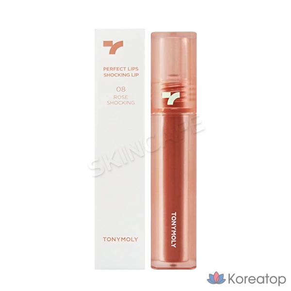 Помада Tony Moly New Perfect Lips Shocking Lip 08 Rose Shocking, 1 шт.