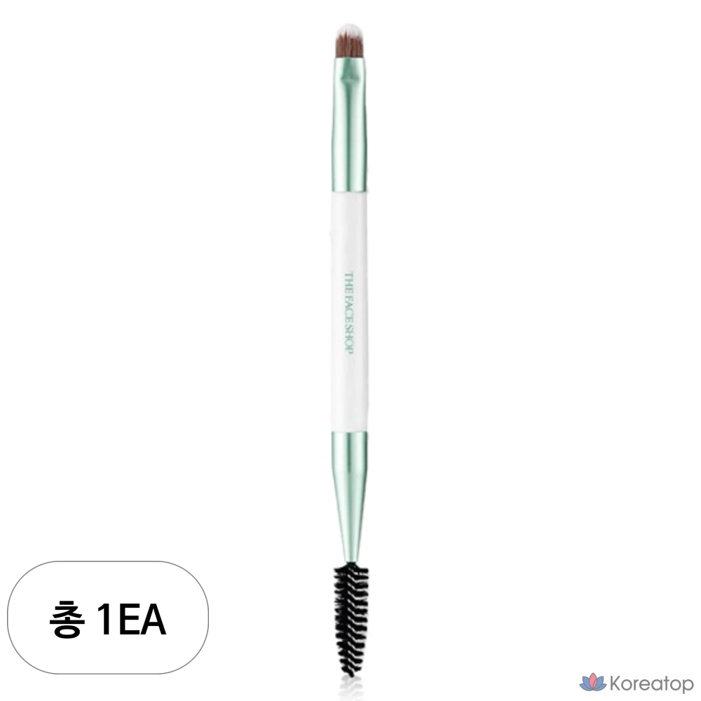 Двусторонняя кисть для бровей The Face Shop, разные цвета, 1 шт.